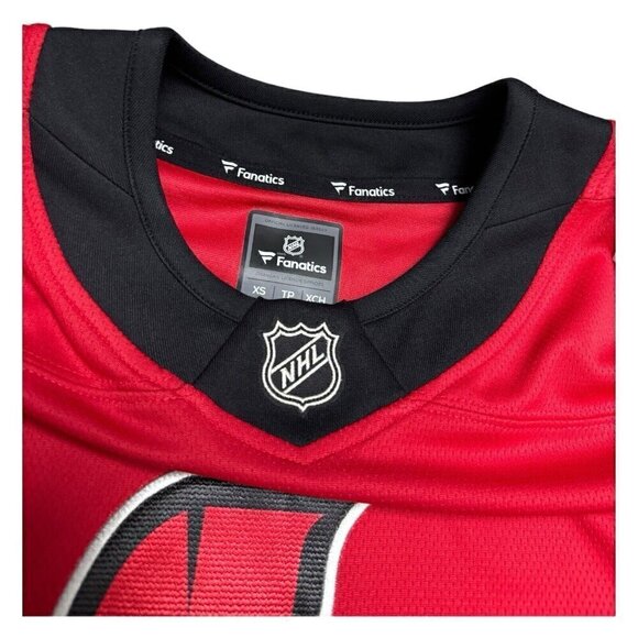 Ottawa Senators Home NHL Fanatics Breakaway Hockey Jersey XS NWT - Picture 4 of 5